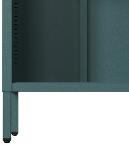 Knižnica do obývačky MARIO, 500 x 1800 x 350 mm, Modern: morská farba