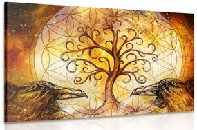 Obraz magický strom života - 120x80