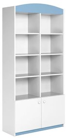 Regál dvojitý Babydreams modrý