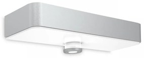 Steinel 052652-LED Solárne svietidlo so senzorom LED/1,5W 2x2000mAh IP44 strieborná