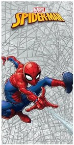 Bavlnená plážová osuška Spiderman - motív Pavučina - 100% bavlna - 70 x 140 cm