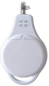 LED Stmievateľná stolná lampa s lupou LED/10W/230V biela