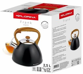 Florina Čajník Frank 2,5 l, čierna