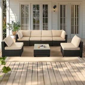 Rohová záhradná súprava Avenberg CASA