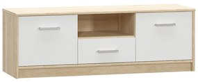 TV stolík/skrinka Thornham  2D1S (biela). Vlastná spoľahlivá doprava až k Vám domov. 1006301