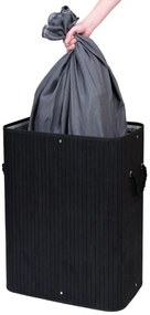 Kôš na bielizeň čierny / sivý