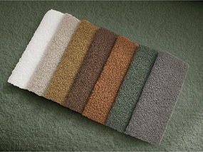 Zelená pohovka z textílie buklé 193 cm Elina – Bobochic Paris