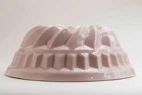 Bábovkovo Porcelánová forma bábovka Emília - ružová 23x8cm
