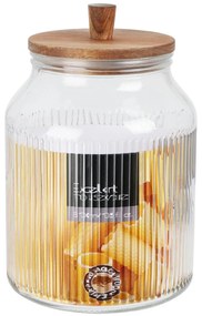 Sklenená nádoba na potraviny Stripe 3100 ml