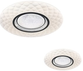Stropné LED svietidlo Tokyo, 1x LED 24w, 3000-6000k, w/ch, s ovládačom