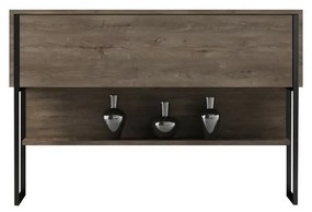 Komoda Luxe Walnut and Black