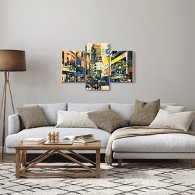 Obraz maľované abstrakcie (90x60 cm)