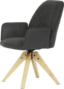 Jedálenská stolička čierna HC-539 BK3