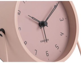 Karlsson 5952PI dizajnový budík 13 cm