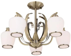 Luster na tyči OPERA 5xE27/60W/230V