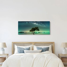 Obraz nočného neba (120x50 cm)