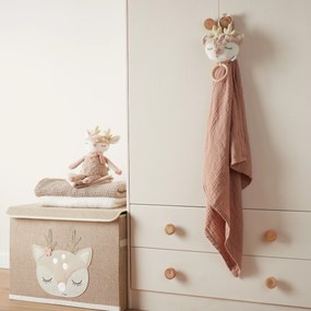 Bieco - Úložný box s vekom - jelenček Ella