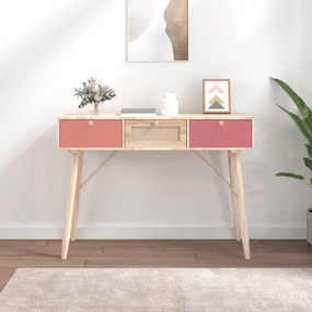 Konzolový stolík so zásuvkami 105x30x75 cm kompozitné drevo 352162