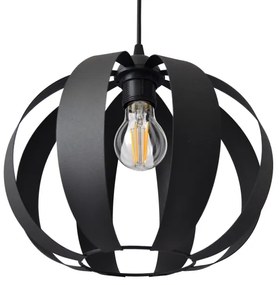 Luster na lanku NEWTON 1xE27/15W/230V čierna