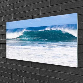 Skleneny obraz More vlna voda oceán 100x50 cm