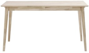 Matne lakovaný dubový jedálenský stôl Rowico Mimi, 140 x 90 cm