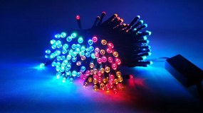 Vianočné svetielka LED 200l na transf. vonkajšie 21/14/LED multi