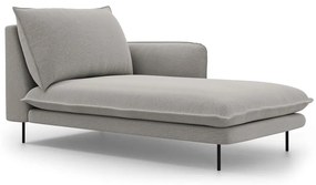 Svetlosivá leňoška Cosmopolitan Design Vienna, pravý roh