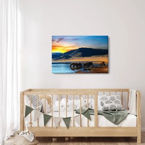 Obraz - Napájadlo (90x60 cm)