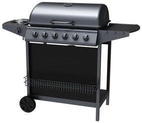 Tepro 3309 Plynový gril Hampton 6, 6 horákov, 123 x 55 x 98 cm