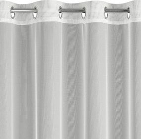 ZÁCLONA NA KRÚŽKOCH LIZA 140X250 CM BÉŽOVÁ