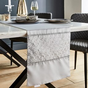 Behúň na stôl z mikrosaténu 33x180 cm Deco Sequin – Catherine Lansfield