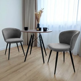 Jedálenská stolička KROSBY grafitová