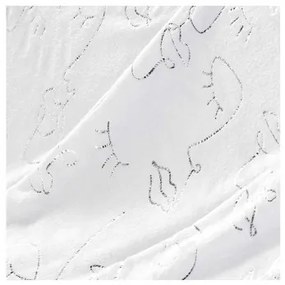 Sammer Moderná plyšová deka v bielej farbe 125x150 cm 3574386095129