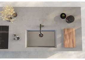 ALVEUS 1150058 - Kuchynský drez OMNI 75x45 cm granit/biela