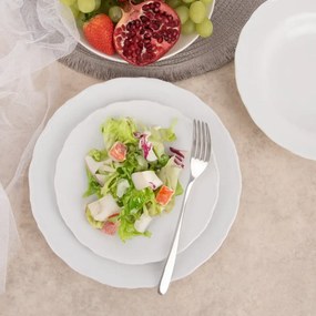 Orion Súprava porcelánových dezertných tanierov Mona lem, 19 cm