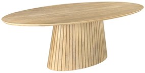 Oválny jedálenský stôl Movement 220 cm mango