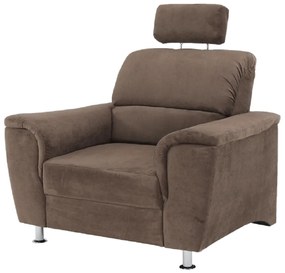 Tempo Kondela Kreslo, hnedá látka, SANTIAGO