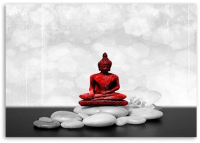 Obraz na plátně, Zen meditovat Buddha - 60x40 cm
