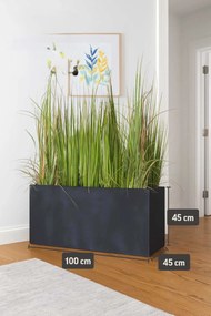 Hrantík MAXI, sklolaminát, šírka 100 cm, antracit - vzhľad kameňa