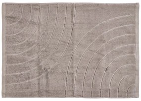 Sivobéžový froté bavlnený uterák 50x70 cm Time – Zone