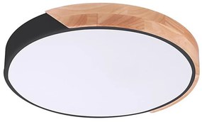 Rabalux 3528 - LED stropné svietidlo MAPLE LED/24W/230V čierne 3528