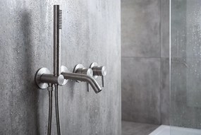 Sapho Minimal, stojánkova umývadlová batéria, h300, oceľová, MI506