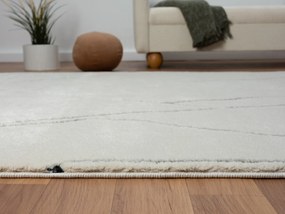 My Flair, Kusový koberec Moroccan Magic weiß, 200x290, čiernobiela, obývacia izba