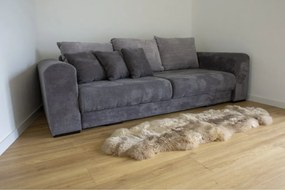 Ovčia kožušina double béžová 180x65 cm