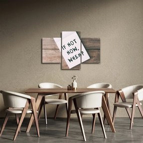 Obraz - If not now, when? (90x60 cm)