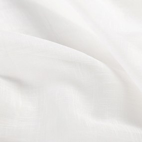 Voál krémovo biely žíhaný s olovkom ZAC-002 výška 275 cm Šitie na mieru