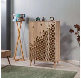Skrinka Multibox 124 (dub sonoma). Akcia -17%. Vlastná spoľahlivá doprava až k Vám domov. 1088383