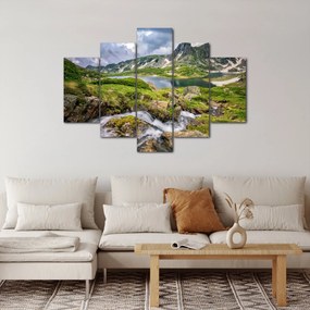 Obraz - Pohľad na horu Rila (150x105 cm)
