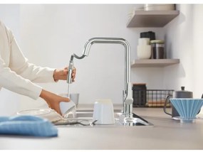 GROHE 30631000 - Drezová batéria QUICKFIX START 362 mm lesklý chróm