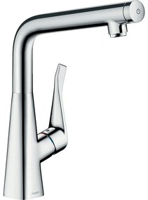 HANSGROHE Metris Select M71 páková drezová batéria, 1jet, výška výtoku 307 mm, chróm, 14883000